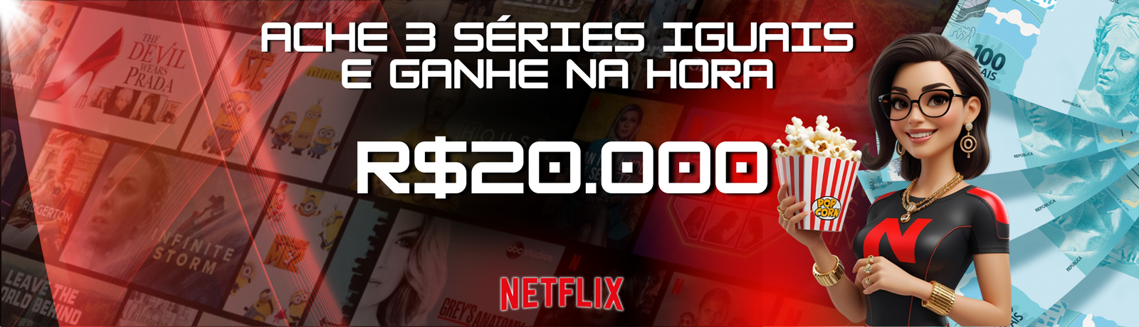 RASPADINHA NETFLIX 🍿